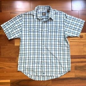 Timberland Plaid Short Sleeve Shirt